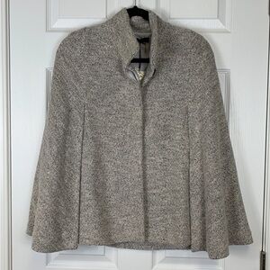 NWT THML gray cape jacket sz med